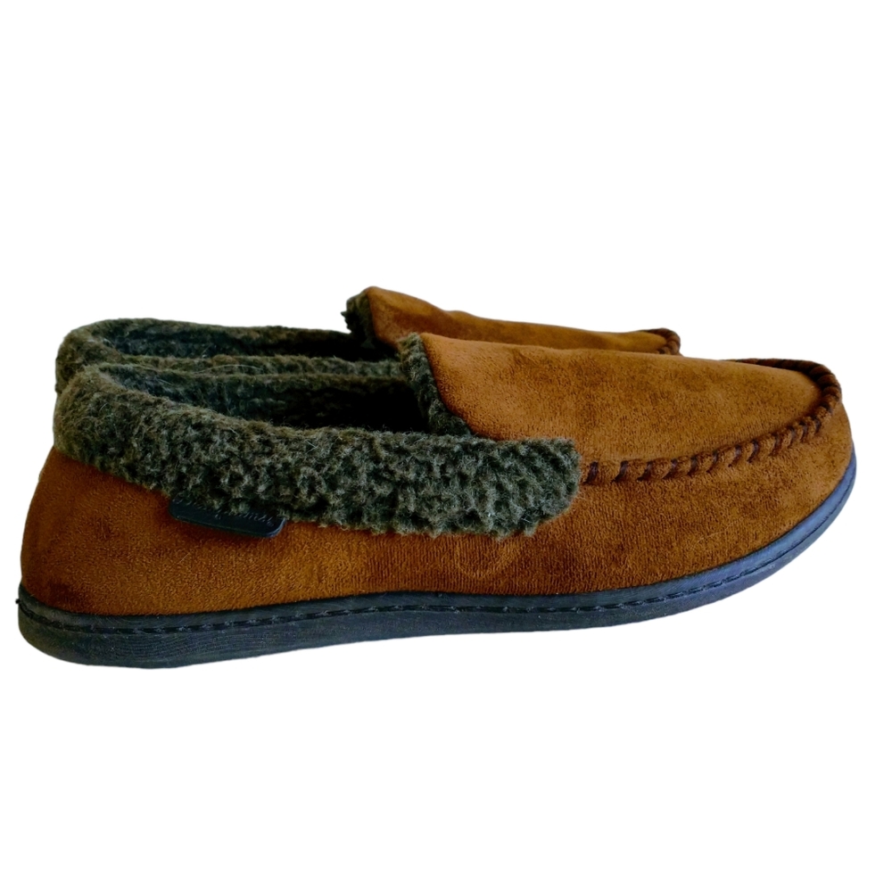 mens moccasin slippers
